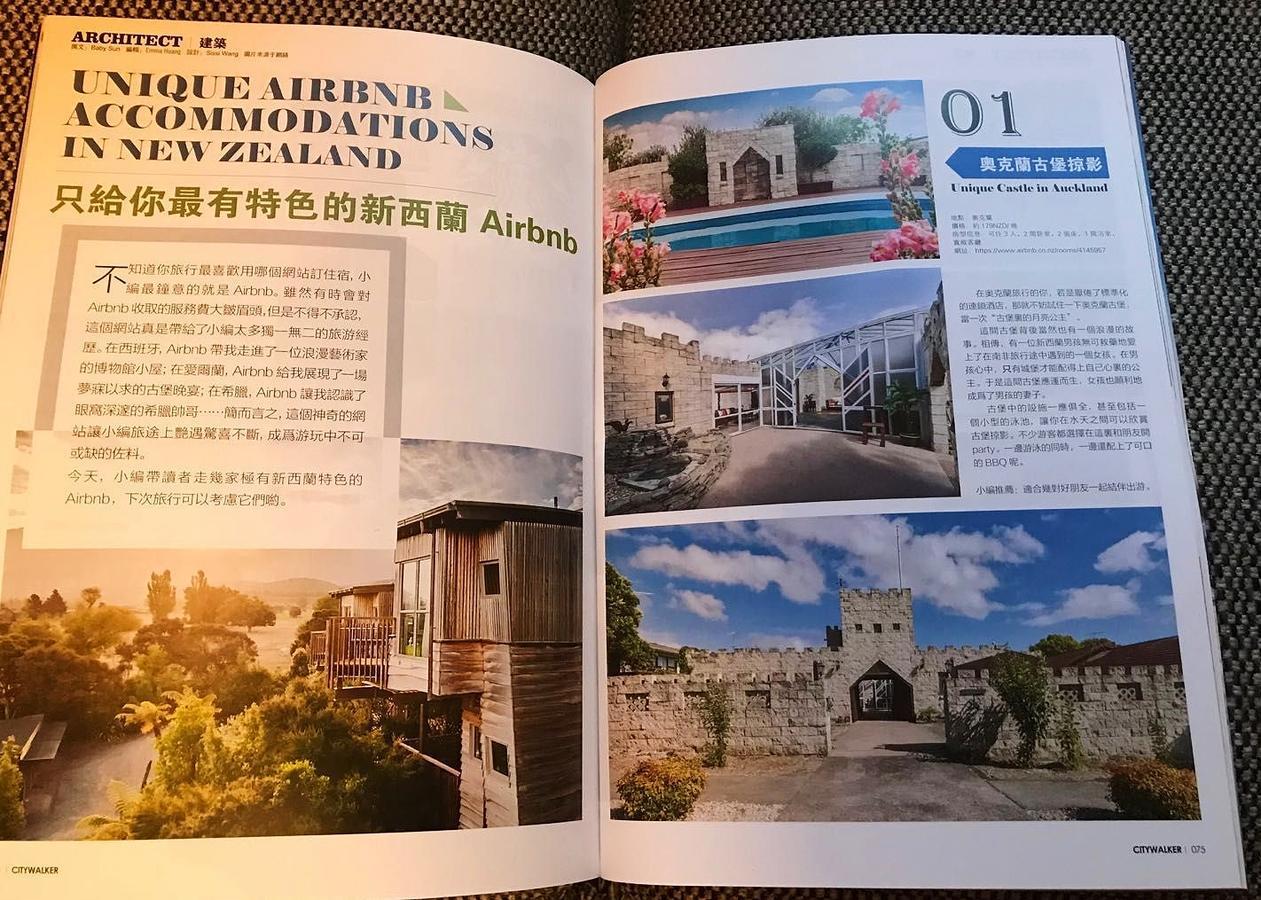 Unique Castle In Auckland Villa Exterior foto